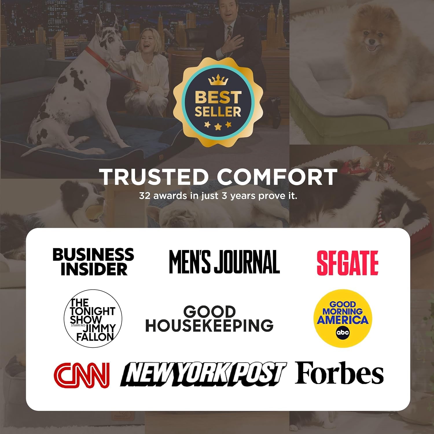 Orthopedic Dog Bed Medium Size Dogs - Washable Medium Dog Cat Bed Waterproof, Comfort Pet Couch Sofa with Washable Removable Cover, Pets Bed with Nonskid Bottom, Grey, 28"
