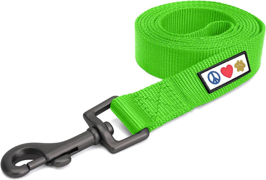 6 FT Solid Color Leash Puppy Leash Dog Leash Comfortable Handle Dog Training Leash 6 Ft Dog Leash Medium Dog Leash/Large Dog Leash Green Dog Leash